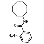 CAS#: 401589-18-2, 2-Amino-N-Cyclooctylbenzamide