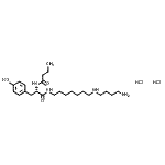CAS 登录号：401601-12-5， N-{7-[(4-氨基丁基)氨基]庚基}-Nalpha-丁酰基-L-酪氨酰胺二盐酸盐
