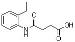 CAS 登录号：401629-43-4， 4-[(2-乙基苯基)氨基]-4-氧代丁酸