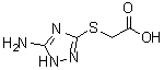 CAS 登录号：401638-68-4， [(5-氨基-1H-1,2,4-三唑-3-基)硫基]乙酸