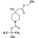 CAS#: 401811-97-0, 2-Methyl-2-Propanyl 4-(2-Ethoxy-2-Oxoethyl)-4-Hydroxy-1-Piperidinecarboxylate