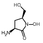 CAS#: 402579-37-7, (3S,5S)-3-Amino-1-Hydroxy-5-(Hydroxymethyl)-2-Pyrrolidinone
