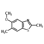CAS#: 402727-11-1, 5-Methoxy-2,6-Dimethyl-1,3-Benzothiazole