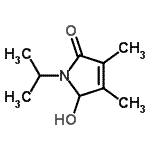 CAS#: 402747-02-8, 5-Hydroxy-1-Isopropyl-3,4-Dimethyl-1,5-Dihydro-2H-Pyrrol-2-One