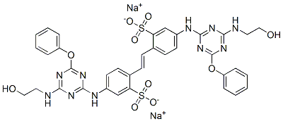 CAS#: 4028-30-2, Disodium 4,4'-Bis[[4-[(2-Hydroxyethyl)Amino]-6-Phenoxy-1,3,5-Triazin-2-Yl]Amino]Stilbene-2,2'-Disulphonate