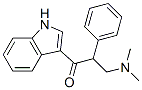 CAS 登录号：40281-34-3， 3-(二甲基氨基)-1-(1H-吲哚-3-基)-2-苯基-1-丙酮