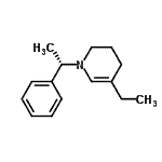 CAS#: 402852-52-2, 5-Ethyl-1-[(1S)-1-Phenylethyl]-1,2,3,4-Tetrahydropyridine