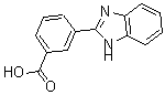 CAS 登录号：402944-81-4， 3-(1H-苯并咪唑-2-基)-苯甲酸