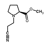 CAS#: 403477-58-7, Methyl 1-(2-Cyanoethyl)-L-Prolinate