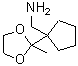CAS#: 403615-69-0, 1-[1-(2-Methyl-1,3-Dioxolan-2-Yl)Cyclopentyl]Methanamine