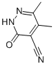 CAS#: 40380-36-7, 5,6-Dimethyl-3-Oxo-2H-Pyridazine-4-Carbonitrile