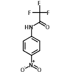 CAS 登录号：404-27-3， 2,2,2-三氟-N-(4-硝基苯基)乙酰胺