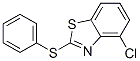 CAS 登录号：40427-66-5， 4-氯-2-(苯基硫代)苯并噻唑