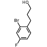CAS#: 404575-32-2, 3-(2-Bromo-4-Fluorophenyl)-1-Propanol