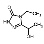 CAS#: 404595-24-0, 4-Ethyl-5-(1-Hydroxyethyl)-2,4-Dihydro-3H-1,2,4-Triazol-3-One