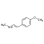 CAS#: 404822-93-1, (E)-2-(4-Methoxyphenyl)-N-Methylethenamine