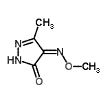 CAS#: 404910-04-9, (4Z)-4-(Methoxyimino)-5-Methyl-2,4-Dihydro-3H-Pyrazol-3-One