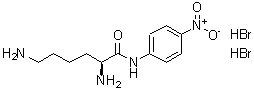 CAS 登录号：40492-96-4， (2S)-2,6-二氨基-N-(4-硝基苯基)己酰胺二氢溴酸盐