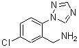 CAS#: 404922-72-1, 1-[5-Chloro-2-(1H-1,2,4-Triazol-1-Yl)Phenyl]Methanamine