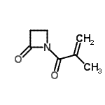 CAS 登录号：405114-51-4， 1-甲基丙烯酰-2-氮杂环丁酮