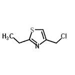 CAS#: 40516-60-7, 4-(Chloromethyl)-2-Ethyl-1,3-Thiazole