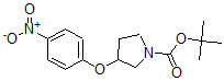 CAS#: 405887-36-7, 3-(4-Nitrophenoxy)-1-Pyrrolidinecarboxylic Acid 1,1-Dimethylethyl Ester