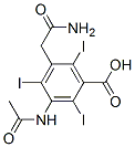 CAS 登录号：40590-65-6， 3-(乙酰氨基)-5-(2-氨基-2-氧代乙基)-2,4,6-三碘苯甲酸