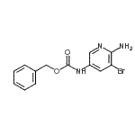 CAS#: 405939-48-2, Benzyl (6-Amino-5-Bromo-3-Pyridinyl)Carbamate