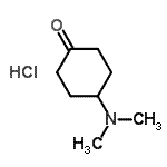 CAS#: 40594-28-3, 4-(Dimethylamino)Cyclohexanone Hydrochloride (1:1)