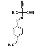 CAS#: 40620-38-0, [(E)-(4-Methoxyphenyl)Diazenyl](Methyl)Malononitrile