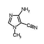 CAS#: 40637-80-7, 4-Amino-1-Methyl-1H-Imidazole-5-Carbonitrile