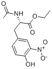 CAS 登录号：40642-95-3， N-乙酰基-L-3-硝基酪氨酸乙酯