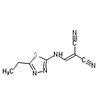 CAS#: 406469-25-8, {[(5-Ethyl-1,3,4-Thiadiazol-2-Yl)Amino]Methylene}Malononitrile