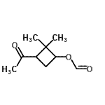 CAS#: 406933-85-5, 3-Acetyl-2,2-Dimethylcyclobutyl Formate