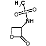 CAS#: 406951-05-1, N-[(3S)-2-Oxo-3-Oxetanyl]Methanesulfonamide