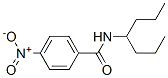CAS 登录号：40755-00-8， 4-硝基-N-(1-丙基丁基)苯甲酰胺