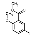 CAS#: 40757-09-3, Methyl 5-Iodo-2-Methoxybenzoate