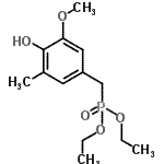 CAS#: 407584-03-6, Diethyl (4-Hydroxy-3-Methoxy-5-Methylbenzyl)Phosphonate