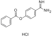 CAS#: 40761-72-6, 4-Amidinophenyl Benzoate Hydrochloride