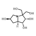 CAS#: 407617-59-8, (1R,2S,6R,7aR)-3,3-Bis(Hydroxymethyl)Hexahydro-1H-Pyrrolizine-1,2,6-Triol
