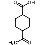 CAS#: 407628-30-2, 4-Acetylcyclohexanecarboxylic acid