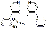 CAS 登录号：40795-59-3， 4,7-二苯基-1,10-菲咯啉磺酸