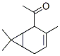 CAS#: 40824-36-0, 1-(3,7,7-Trimethylbicyclo[4.1.0]Hept-3-En-2-Yl)Ethan-1-One
