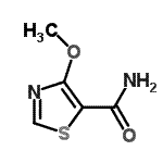 CAS 登录号：408314-11-4， 4-甲氧基-1,3-噻唑-5-甲酰胺