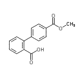 CAS#: 408366-35-8, 2-(4-Methoxycarbonylphenyl)Benzoic Acid