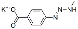 CAS#: 40843-84-3, 4-(3-Methyl-1-Triazeno)Benzoic Acid, Potassium Salt