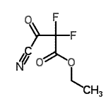 CAS 登录号：408529-04-4， 乙基3-氰基-2,2-二氟-3-氧代丙酸酯