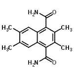 CAS#: 408539-51-5, 2,3,6,7-Tetramethyl-1,4-Naphthalenedicarboxamide