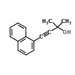 CAS 登录号：40888-18-4， 2-甲基-4-(1-萘基)丁-3-炔-2-醇