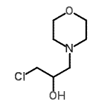 CAS 登录号：40893-69-4， 1-氯-3-(4-吗啉基)-2-丙醇